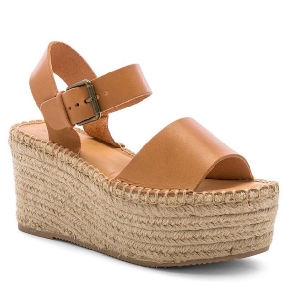 Soludos Minorca leather platform espadrille sandal - Picture 2 of 7